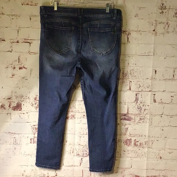 ✨Democracy Absolution Jegging Women’s 14 Blue Stretch Skinny Jeans #510 - Picture 5 of 10